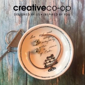 Creative Co-op Tawnya Norton Trinket Tray